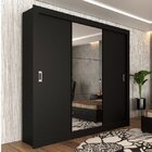 Guarda-roupa Casal 3 Espelhos 3 Portas De Correr 4 Gavetas Ma