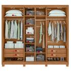 Guarda-roupa Casal 3 Portas 100% Mdf Gaia Com Espelho E Pés A