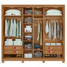 Guarda-roupa Casal 3 Portas 100% Mdf Gaia Com Espelho E Pés A