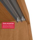 Guarda-roupa Casal 3 Portas 100% Mdf Gaia Com Espelho E Pés A