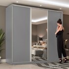 Guarda-roupa Casal 3 Portas 1 Espelho Belluno Urbi