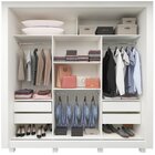 Guarda-roupa Casal 3 Portas 1 Porta Espelhada Com Pés Milão Y