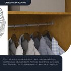 Guarda-roupa Casal 3 Portas 1 Porta Espelhada Com Pés Milão Y
