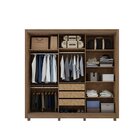 Guarda-roupa Casal 3 Portas 1 Porta Espelhada Imperial Gelius