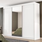 Guarda-roupa Casal 3 Portas 1 Porta Espelho 6 Gavetas Grajaú