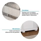 Guarda-roupa Casal 3 Portas 213cm 100% Mdf Kamala Espresso Mó