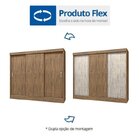 Guarda-roupa Casal 3 Portas 2 Gavetas Istambul Yescasa Ipê Te