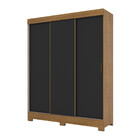 Guarda Roupa Casal 3 Portas 2 Gavetas Majestic Casa 812