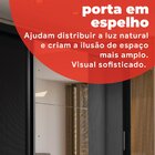 Guarda-roupa Casal 3 Portas 2 Gavetas Plata Preto/amêndola