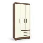 Guarda Roupa Casal 3 Portas 2 Gavetas Primacy Batrol Móveis C