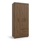 Guarda Roupa Casal 3 Portas 2 Gavetas Primacy Batrol Móveis C