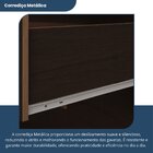 Guarda-roupa Casal 3 Portas 2 Gavetas Primacy Capuccino Wood