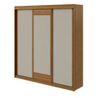 Guarda-roupa Casal 3 Portas 3 Gavetas Aquarius Rovere Natural