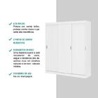 Guarda Roupa Casal 3 Portas 4 Gav Branco Carraro