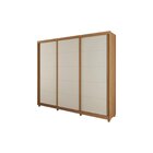 Guarda Roupa Casal 3 Portas 4 Gavetas 100% Mdf Maiorca  Freij