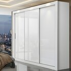Guarda-roupa Casal 3 Portas 4 Gavetas 185,5cm Viena Yescasa B