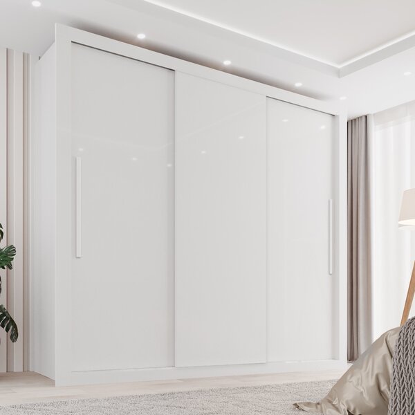 Guarda-roupa Casal 3 Portas 4 Gavetas Costa Rica