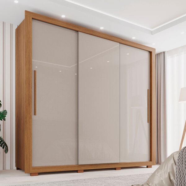 Guarda Roupa Casal 3 Portas 4 Gavetas Costa Rica