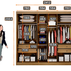 Guarda Roupa Casal 3 Portas 4 Gavetas - Diamond-cumaru Off Wh