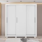 Guarda-roupa Casal 3 Portas 4 Gavetas E Pés Quito Espresso Mó