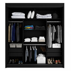 Guarda Roupa Casal 3 Portas 4 Gavetas Miami Fama Móveis