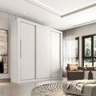 Guarda Roupa Casal 3 Portas 4 Gavetas Pequim Sallêto Móveis B