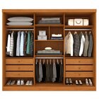 Guarda Roupa Casal 3 Portas 6 Gavetas 270cm Califórnia Espres
