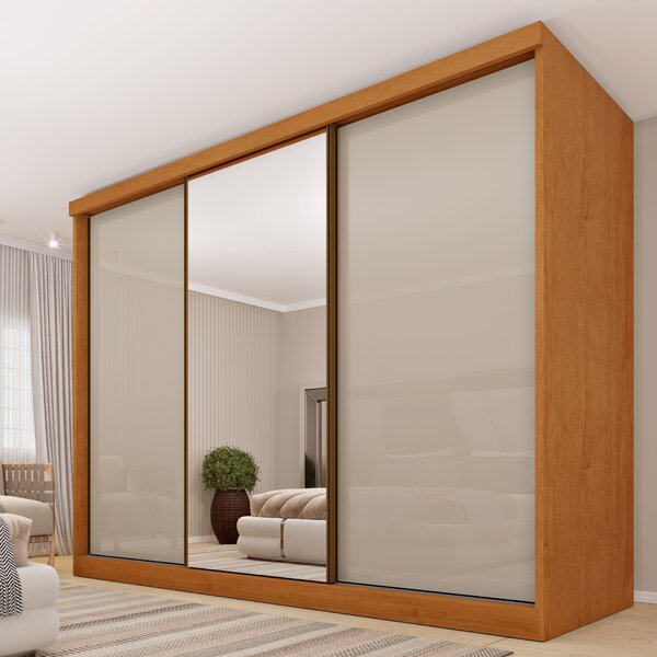 Guarda Roupa Casal 3 Portas 6 Gavetas 270cm Califórnia Espres