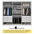 Guarda Roupa Casal 3 Portas 6 Gavetas 270cm Califórnia Espres