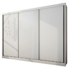 Guarda Roupa Casal 3 Portas 6 Gavetas - Londres-branco - Móve