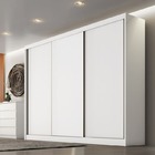 Guarda Roupa Casal 3 Portas 6 Gavetas - Londres-branco - Móve