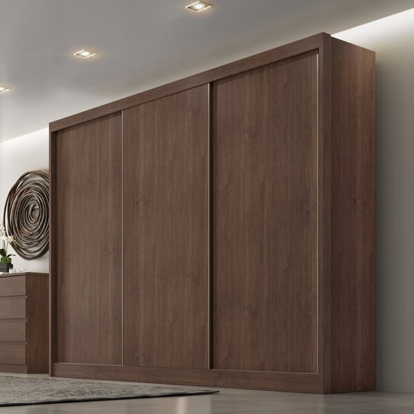 Guarda Roupa Casal 3 Portas 6 Gavetas Miami Novo Horizonte Ca