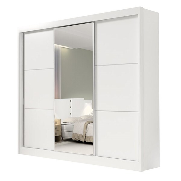 Guarda Roupa Casal 3 Portas 6 Gavetas New Dallas D'doro Móvei