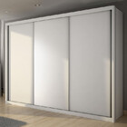 Guarda Roupa Casal 3 Portas 6 Gavetas - Palazzo-branco - Móve