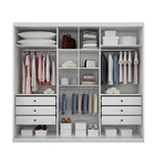 Guarda Roupa Casal 3 Portas 6 Gavetas - Palazzo-branco - Móve