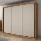 Guarda Roupa Casal 3 Portas 6 Gavetas - Paradizzo Gold-cumaru