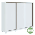 Guarda Roupa Casal 3 Portas 6 Gavetas Spazio Móveis Lopas