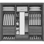 Guarda Roupa Casal 3 Portas 7 Gavetas Pacioli Plus Móveis Bet