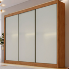 Guarda Roupa Casal 3 Portas 8 Gavetas Diamond Móveis Novo Hor