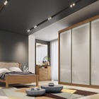 Guarda Roupa Casal 3 Portas 8 Gavetas - Logan-cumaru/fendi  -