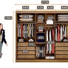 Guarda Roupa Casal 3 Portas 8 Gavetas - Logan-cumaru/fendi  -