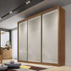 Guarda Roupa Casal 3 Portas 8 Gavetas - Medelim-cumaru/fendi