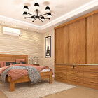 Guarda Roupa Casal 3 Portas 9 Gavetas - Chicago-cinamomo - Tc