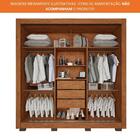 Guarda-roupa Casal 3 Portas C/ 2 Espelhos 3 Gavetas Cannes Im