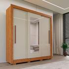 Guarda-roupa Casal 3 Portas C/ 2 Espelhos 3 Gavetas Cannes Im