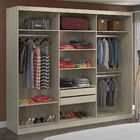 Guarda-roupa Casal 3 Portas Com 1 Espelho 100% Mdf 7320e1 Mar