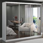 Guarda-roupa Casal 3 Portas Com 3 Espelhos 100% Mdf 1904e3 Br
