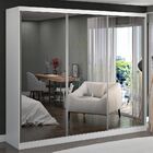 Guarda-roupa Casal 3 Portas Com 3 Espelhos 100% Mdf 7320g4e3