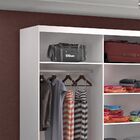 Guarda-roupa Casal 3 Portas Com 3 Espelhos 100% Mdf 774g4e3 B