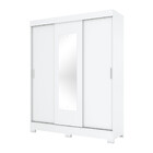 Guarda Roupa Casal 3 Portas Com Espelho 2 Gavetas Max Casa 812